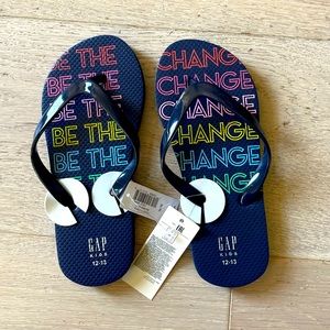 NWT Gap Kids Flip Flops